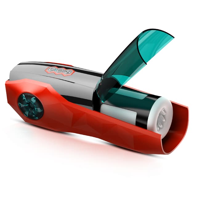 Red Racer - Masturbateur à 10 poussées rotatives