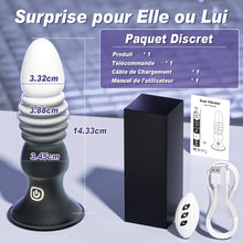 Charger l'image dans la galerie, Sex Toys Plug Anal Vibromasseur - Sex ToyÌs Homme Stimulateur Prostate Plugs Anals Femme DĂ©butante Gode avec 7 Vibration 7 PoussĂ©e, Plug Anus Vibrant Gay Sextoyse Couple Plaisir avec Telecommande APP