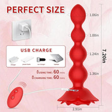 Charger l'image dans la galerie, Plug anal anal Vibromasseur godemichet Anal rotatif à 360 degrés, avec 10 modes rotatifs et vibrants, en forme de Machine sexuelle, perles anales, jouets sexuels Pour pour femmes et hommes