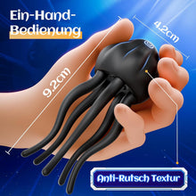Charger l'image dans la galerie, Masturbeuse Homme Sex Toys Vibromasseur pour Pénis Masturbateurs Masculins avec 10 Modes de Vibration Enveloppant Tentacule Vibromasseur pour Stimulation du Pénis, du Clitoris et du Mamelon Sextoyse