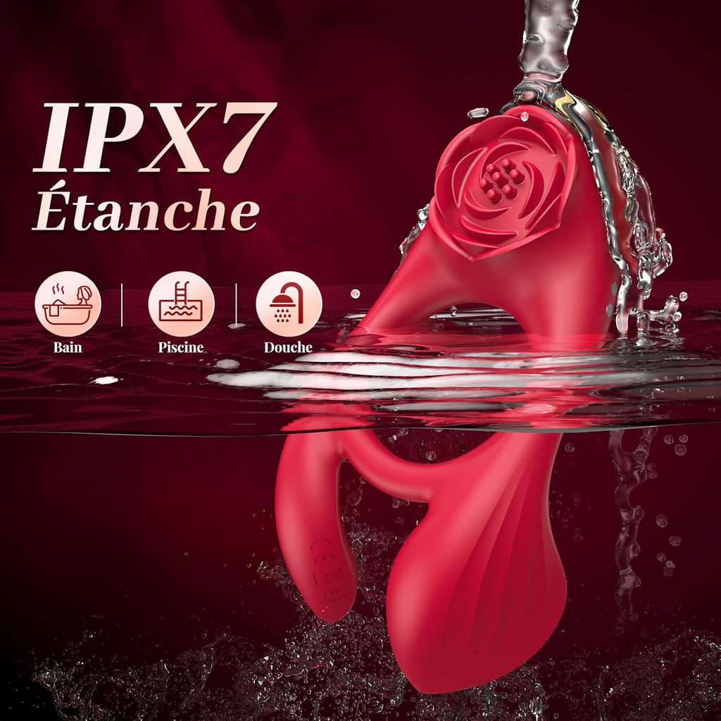 Sex Toýs Couple Anneau Penien - Anneau Homme 4en1 Sex Toýs Homme Anneaux de Pénis Anneau Vibrant Pénis Homme Vibromasseur Clitoridien Sextoyse Couple Plaisir Cockring 3 Moteurs 7 Modes de Vibration