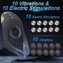 Charger l'image dans la galerie, Anneau Vibrant Pénis avec Modes de Vibration,Penisse Silicone Sex Toyspour pour Couple Jouet Sexuelle Adulte Cockrîng Homme Anneau Pénis Pénien Sextoye Anneaux debutante