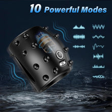 Charger l'image dans la galerie, Anneau penien - anneau homme, Anneaux de pénis jouet sexualité couple pour supplémentaire vaginale anale Stimulation, Cockring avec 10 modes de vibration, sexes plaisir homme réaliste
