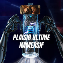 Charger l'image dans la galerie, Masturbateurs Masculins Sex Toys avec 7 Modes Télescopiques et Rotations, Masturbateur Homme avec Poignée, Support pour Téléphone et Base à Ventouse Contrôle par Application Sex Toýs Homme