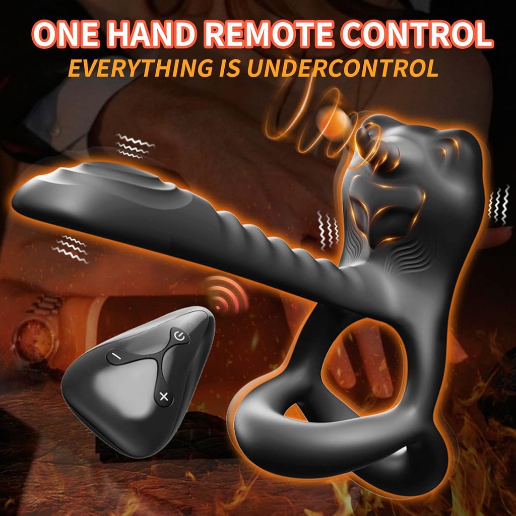 Anneau Penien - Anneau Homme Vibrant Sex ToyÌs Femme Homme, 12 Modes Sextoyse Homme Sex Toys, Anneaux de PĂ©nis Sextoyse Couple Plaisir, Sex Toyspour Pour Homme, Anneau Vibrant PeÌnis Clitoridienne