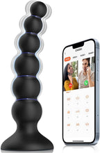Charger l'image dans la galerie, Plug Anal Sex Toýs Couple Vibromasseurs Sex, Sex Toys Anals Extenseur Plug Gode avec 9 Modes de Vibration et Contrôle des APP pour Hommes, Femmes, Couples, Sextoyse Vibromasseur Stimulateur Prostate