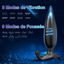 Charger l'image dans la galerie, Plug Anus Vibromasseurs Sex Toys - Masseurs de Prostate Vibrant Sex ToyÌs Couple Homme, Vibrateur Anal TĂ©lĂ©commandĂ© Gode Homme pour Gay Sextoyse Couple Plaisir Homme Sex avec 9 PoussĂ©e & Vibration