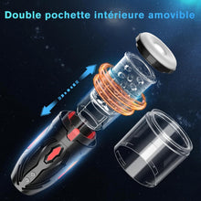 Charger l'image dans la galerie, Masturbateur sex toys vibromasseurs pour homme mains libres avec 7 modes de rotation et fonction choc, masculins masturbeuse orale érotique jouet sexuel, pompe penis