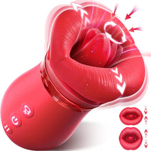 Charger l'image dans la galerie, 4 IN 1 Mouth Sucking Vibrator Rose Sex Toy