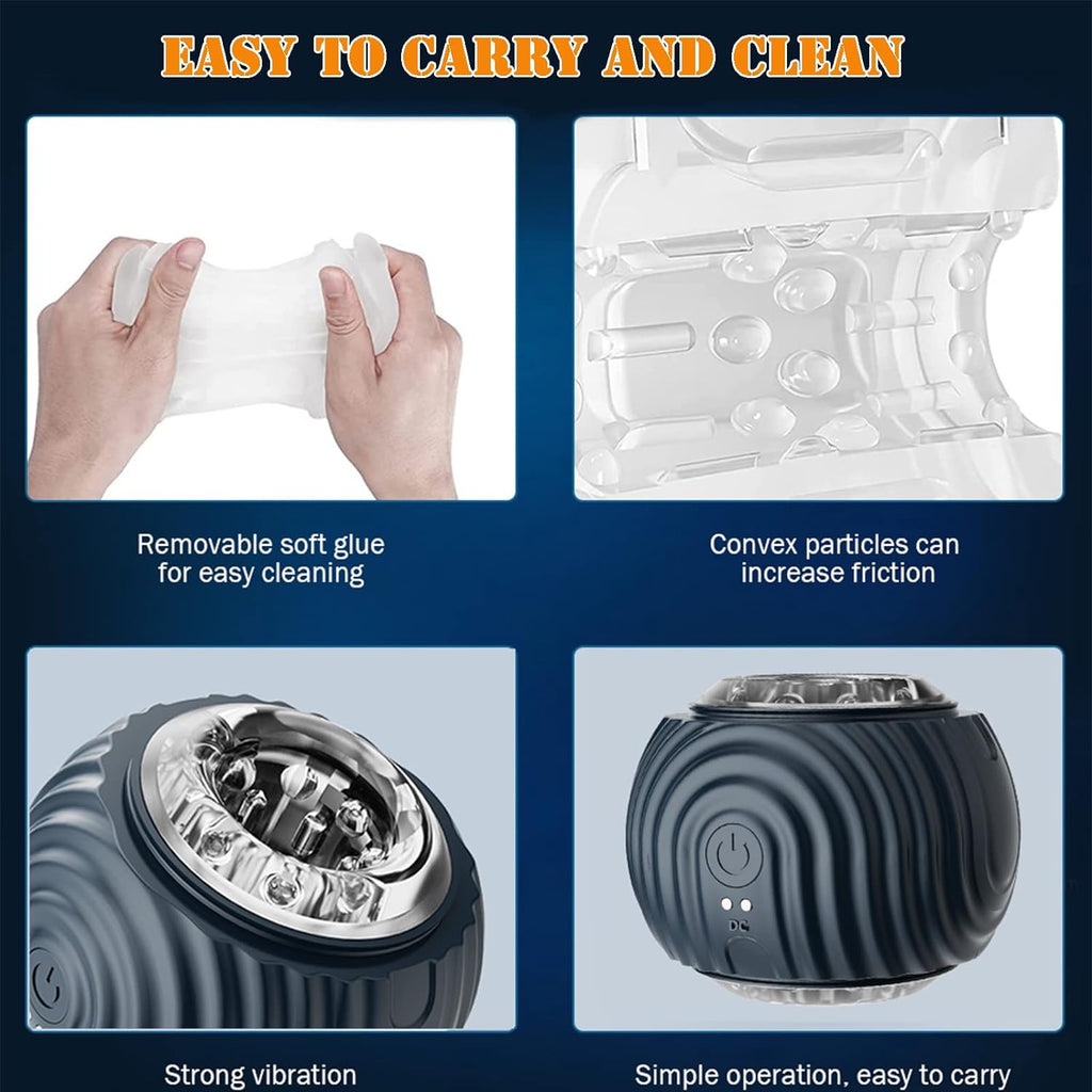 Sumeber auto électrique masturbation ouverte pénis formation vibromasseur, 10 modes de vibration coupe masculine, blowbob Pocket pussy stimulateur masturbation masculine