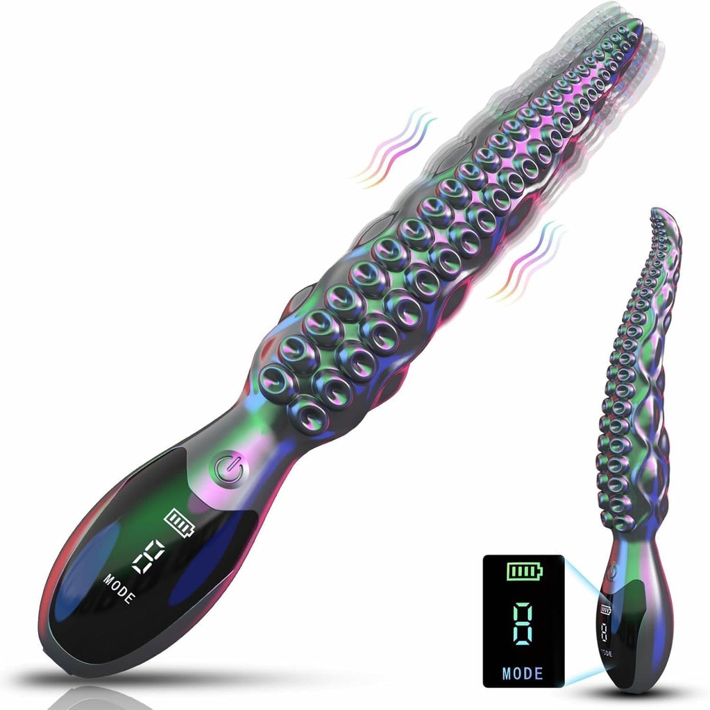 Vibromasseur Femme Clitoridien Puissant Avec 9 Modes de Vibration & Ăcran LED,Gode Vibro Masseur Plug Anal Sex Toys Couple,Gode Vibro Masseur Plug Femme DĂ©butante.