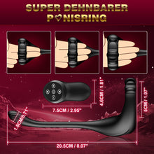 Charger l'image dans la galerie, Plug Anale,Prostate Homme Sex ToyÌs Anals- Prostate Stimulant Vibrant avec 10 Modes, Gode Plug Anal Vibrant Anneau Vibrant PeÌnis Homme, Vibromasseurs Homme Ă  Distance Sextoy Homme Couple Plaisir