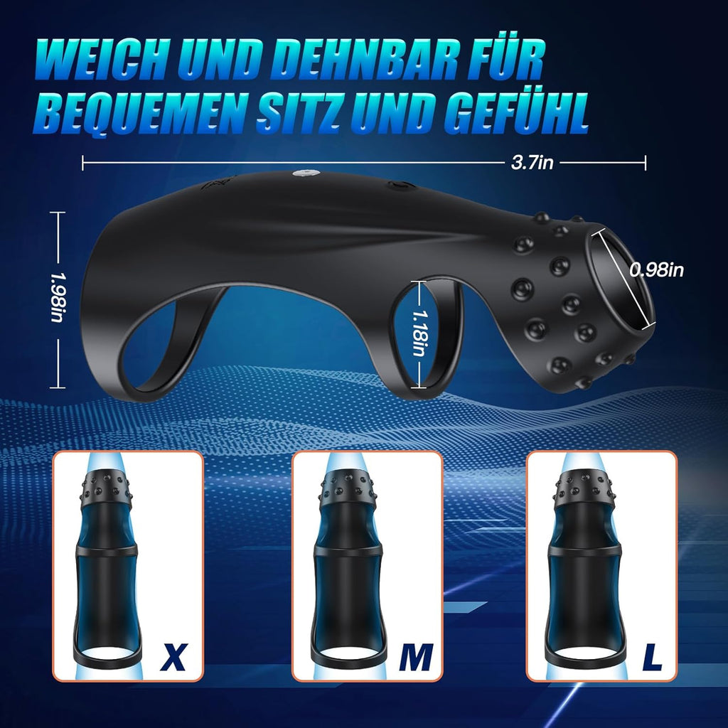 Cockring Sex Toy Pour Couples, Sextoys Pour Hommes, Anneau PéNien, 10 X Vibrateur Avec TéLéCommande, Cockring, éRection Longue DuréE, Cockrings, Sextoys Pour Femmes