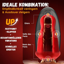 Charger l'image dans la galerie, Masturbùteur Homme Mains Libres Masturbeuse, 9X9 Mode de Vibration &Coup-Léchage Masturbateurs Masculins Sextoyse Homme Sex Pénis Sex Toyspour pour Homme Masturbateur