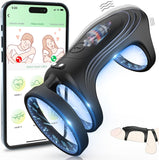 Anneaux de PĂ©nis Sex Toys, Silicone Anneau Penien - Anneau Homme Vibrant avec 9 Modes de Vibration pour homme, Cockring Sex ToyÌs Couple Ă  Distance, Jouets Pour AmĂ©liorer les Performances Sexuelles