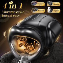 Charger l'image dans la galerie, Bouche Sexy Masturbateurs Masculins, Sex Toýs Homme Vaginette Ultra Réaliste Masturbateur avec 10 Modes de Vibration, Masturbateur Automatique Enveloppé à 360° Penisse Vibromasseur Homme Sex Toys