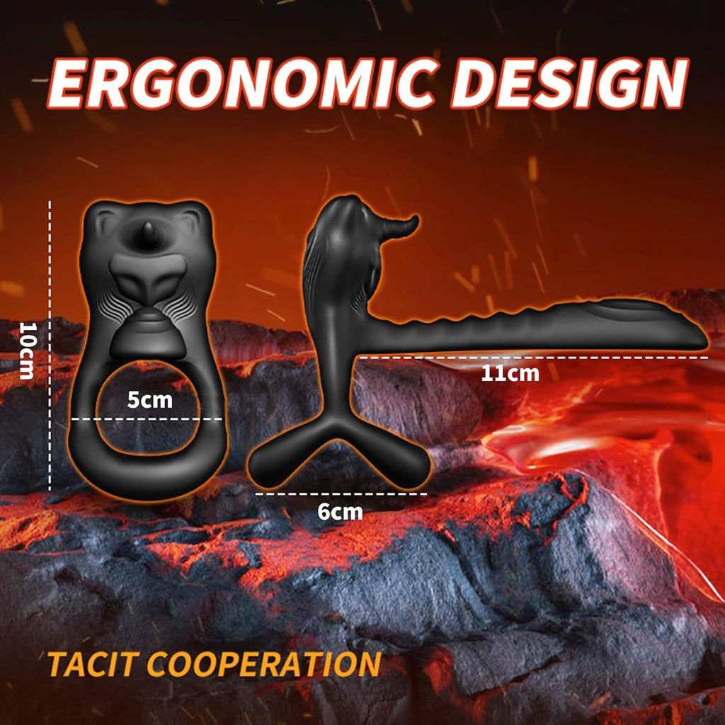 Anneau Penien - Anneau Homme Vibrant Sex ToyÌs Femme Homme, 12 Modes Sextoyse Homme Sex Toys, Anneaux de PĂ©nis Sextoyse Couple Plaisir, Sex Toyspour Pour Homme, Anneau Vibrant PeÌnis Clitoridienne