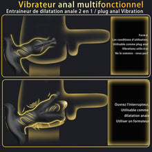 Charger l'image dans la galerie, Vibromasseur anal pour hommes stimulation de la prostate vibromasseur anal pour hommes sextoy avec fonction de choc de tension masseur anal pour hommes dilatateur anal