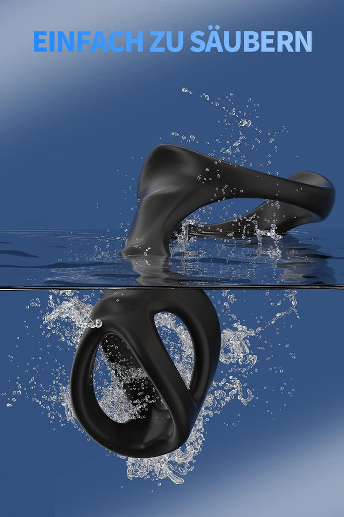 Anneaux de Pénis pour Homme Couples, Anneau Pénien Homme en Silicone, Silicone Anneaux Péniens Jouets Sexuels Pour Améliorer les Performances Sexuelles, Plus Dur et Plus Fort