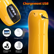 Charger l'image dans la galerie, Electric Masturbateurs Masculins Automatique Électrique Sextoyse Homme Sex, 7 Télescopique + Vibrations Masturbeuse Va et Vient, Mains Libres