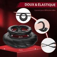 Charger l'image dans la galerie, Anneau Penien - Anneau Homme Vibromasseurs Sex ToyÌs Femme, 10 Modes Sextoyse Homme Sex Anneaux de PĂ©nis Sex Toys, Sextoyse Couple Plaisir Cockring, Sex Toyspour Pour Homme Cockringe Homme