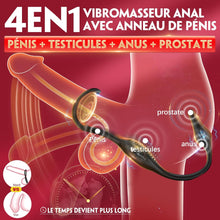 Charger l'image dans la galerie, Sex Toys Masseurs de Prostate vibromasseurs avec Anneau PĂ©nien, Plug Anal Sextoy Homme Stimulateur Prostate Gode Anal sextoy, Sex ToyÌs Couple 7 Modes Vibro