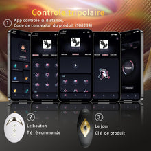 Charger l'image dans la galerie, Vibromasseur anal pour hommes stimulation de la prostate vibromasseur anal pour hommes sextoy avec fonction de choc de tension masseur anal pour hommes dilatateur anal