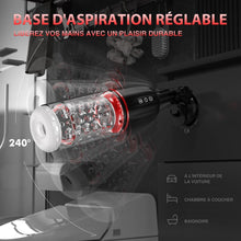 Charger l'image dans la galerie, Masturbâteur Homme Mains Libres Vibromasseur Sextoy Homme, 7 Télescopiques & Rotation Masturbateur Automatique Masculin Sextoyse Homme Sexmasturbâteur, 3D Soft Vaginette Masturbâteur Succion Sex Toys