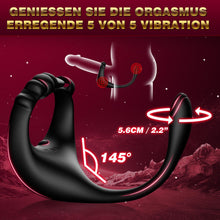 Charger l'image dans la galerie, Plug Anale,Prostate Homme Sex ToyÌs Anals- Prostate Stimulant Vibrant avec 10 Modes, Gode Plug Anal Vibrant Anneau Vibrant PeÌnis Homme, Vibromasseurs Homme Ă  Distance Sextoy Homme Couple Plaisir