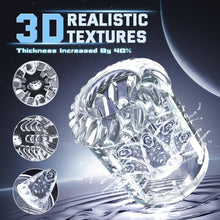 Charger l'image dans la galerie, Penis Pump Realistic Electric Stroker with 7 Sucking Vibrating Thrusting Rotating Licking