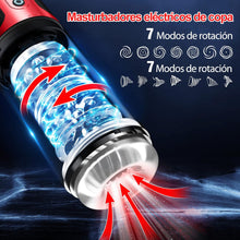 Charger l'image dans la galerie, Masturbâteur Succion Électrique Homme,Oral Jouet Sexuel,Masturbateurs Masculins Automatiques avec 7 Succion et 7 Rotation Sex toys 3D adulte Masturbeuse homme 100% étanche