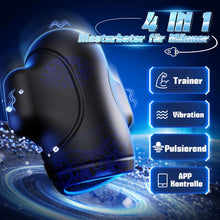 Charger l'image dans la galerie, Tauara Masturbateurs Masculins Sex Toýs Homme, 4 IN 1 Masturbateur Automatique avec 10 Vibrations, APP Masturbeuse Homme Sex Toys pour Entraînement et Endurance Sextoyse Homme Sexmasturbâteur Sextoy
