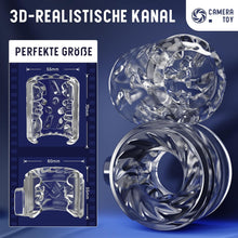 Charger l'image dans la galerie, Masturbeuse Homme Sex Toys, Masturbateurs Masculins Mains Libres avec 7 Modes d'aspiration et 7 Modes de Rotation, Masturbateur Homme Automatique Vaginette Ultra Réaliste Sextoyse Homme Sex