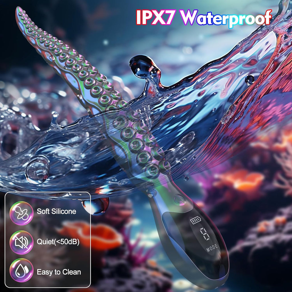 Vibromasseur Femme Clitoridien Puissant Avec 9 Modes de Vibration & Ăcran LED,Gode Vibro Masseur Plug Anal Sex Toys Couple,Gode Vibro Masseur Plug Femme DĂ©butante.