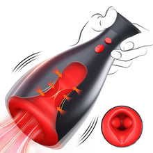 Charger l'image dans la galerie, Masturbateur Automatique pour Homme Machine de Fellation en Gorge Profonde avec 7 Modes de Vibration