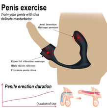 Charger l'image dans la galerie, Masseur de prostate télécommandé pour hommes avec anneau pénien
