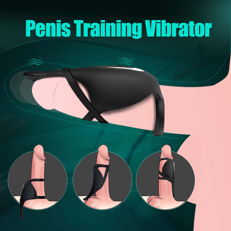Vibrateur Pénien en Silicone avec Télécommande APP et 9 Modes de Vibration