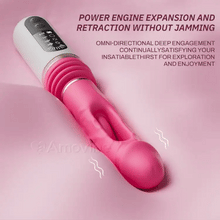 Charger l'image dans la galerie, Dyno360°  Vibromasseur Poussant avec Claquement et Vibration (Base Ventouse Incluse)