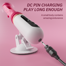 Charger l'image dans la galerie, Dyno360°  Vibromasseur Poussant avec Claquement et Vibration (Base Ventouse Incluse)