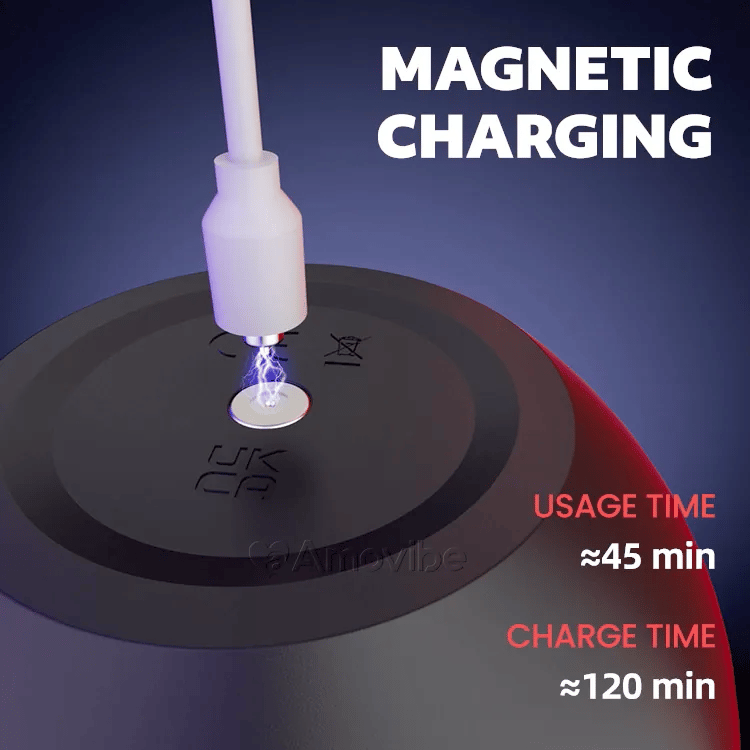 App Contrôlé Masturbateur Masculin avec 9 Modes de Léchage de Langue et Vibrations