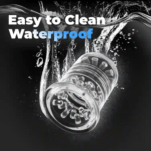 VortexZ - Masturbateur mâle à succion avancé avec innovation en matière de rotation et de poussée