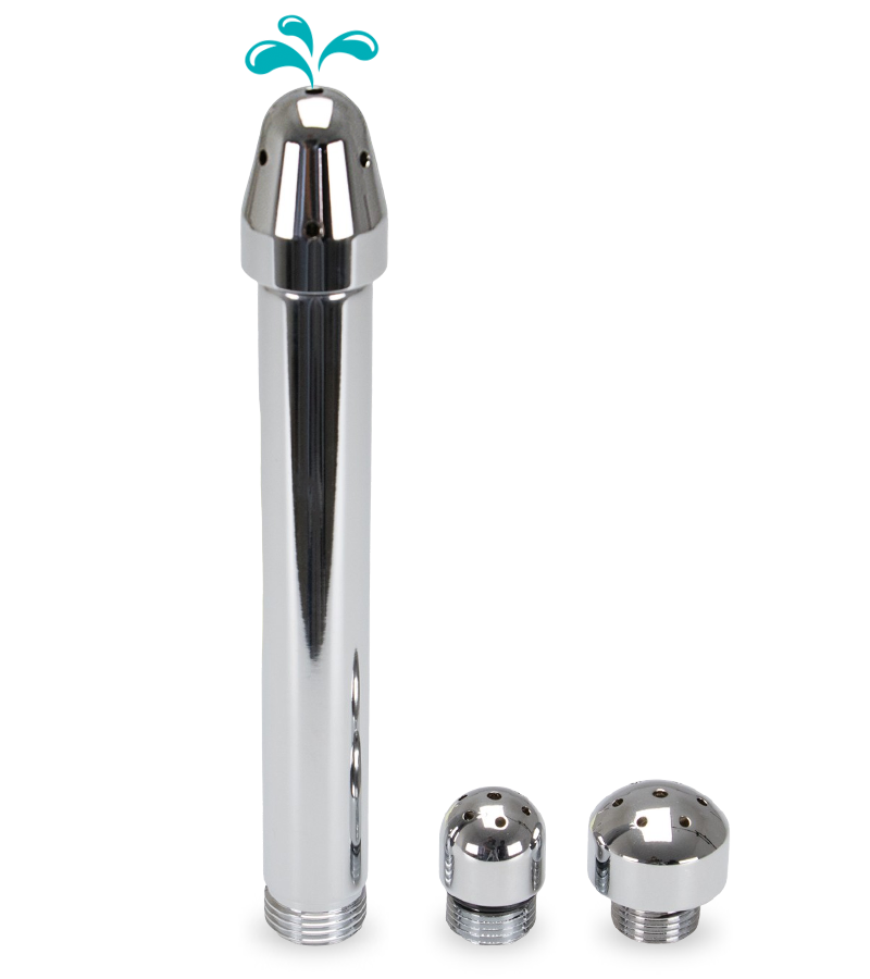 Accessoire plug enema lavage anal sous la douche