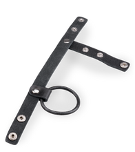 Charger l'image dans la galerie, Anneau Cockring à Pression Cuir