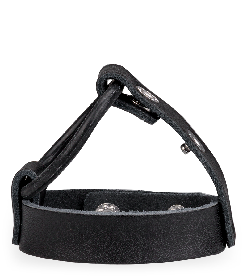 Anneau Cockring à Pression Cuir