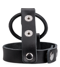 Charger l'image dans la galerie, Anneau Cockring à Pression Cuir