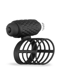 Charger l'image dans la galerie, Anneau cockring cage vibrant