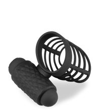 Charger l'image dans la galerie, Anneau cockring cage vibrant