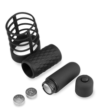 Charger l'image dans la galerie, Anneau cockring cage vibrant