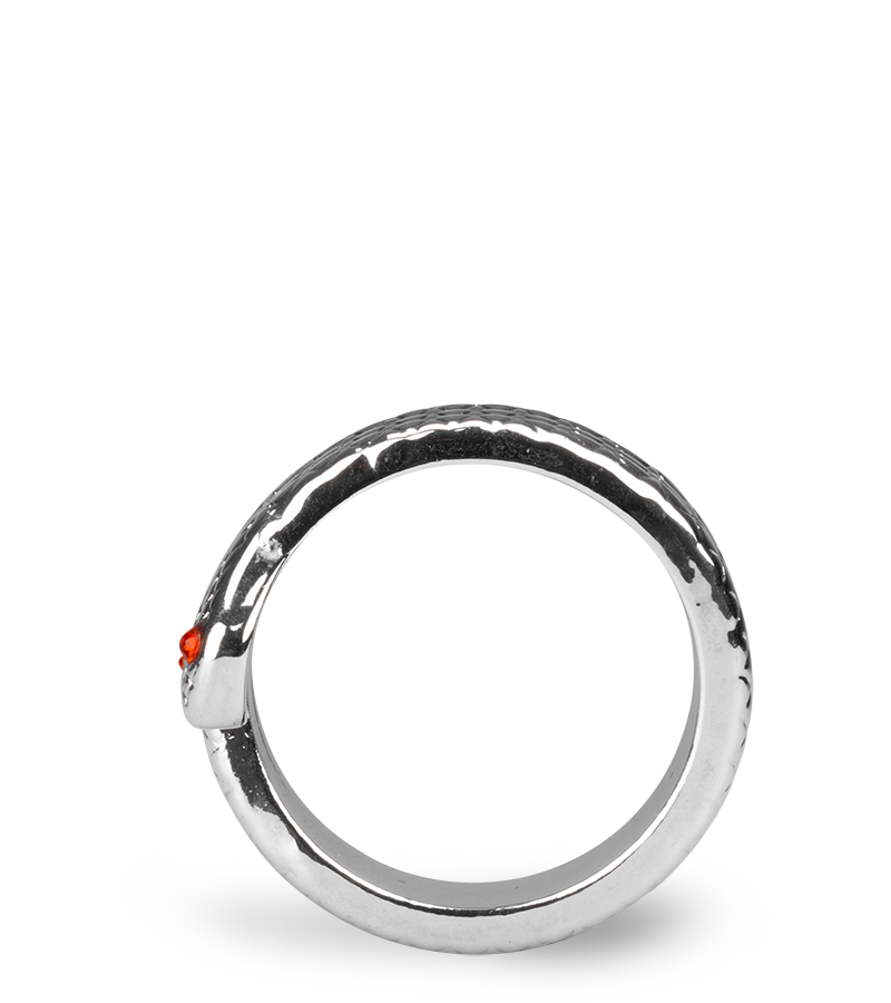 Anneau cockring en inox Medusa