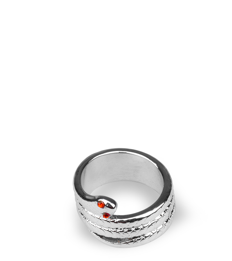 Anneau cockring en inox Medusa